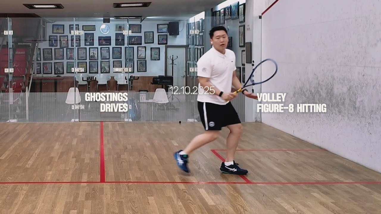 Solo workout (ghostings, drives, side to side drills)