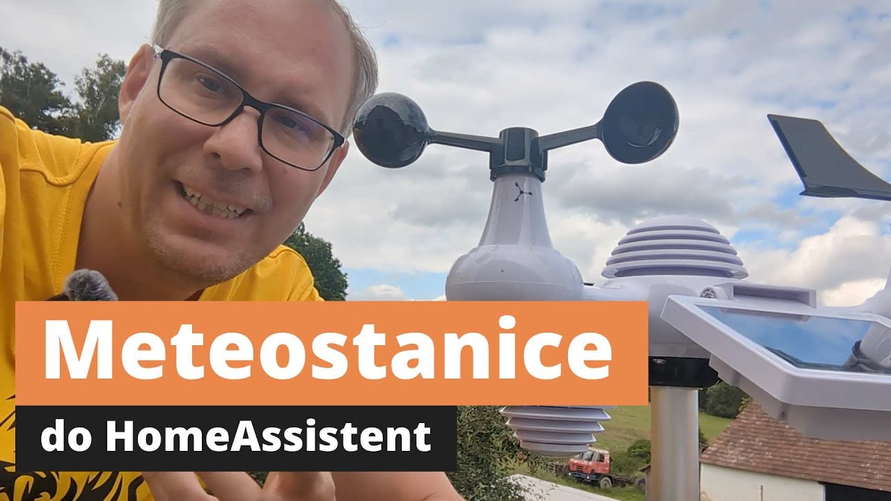 Vevor Meteostanice a Home Assistant: Získejte data o počasí domů! ☀️🌧️🌬️