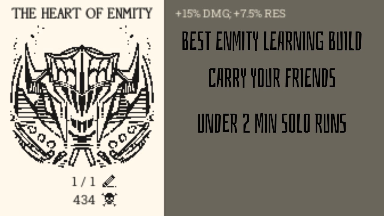 This DEEPWOKEN PVE BUILD carried me to 400 ENMITY kills
