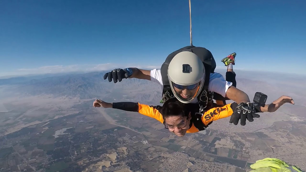 Salto Tandem - Skydive Inka Peru - Ica Julio 2018 Grande