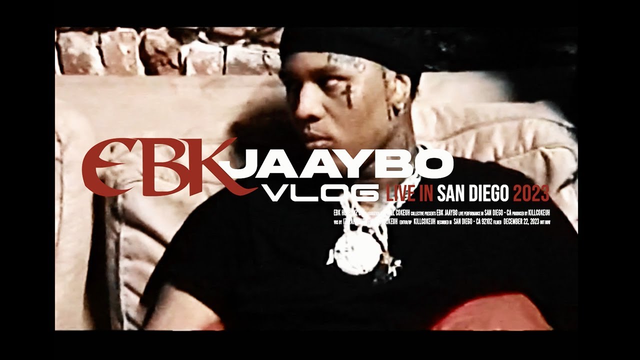 EBK Jaaybo VLOG: San Diego | Shot by @KillCokeuh + VHS by Izayah Kidd