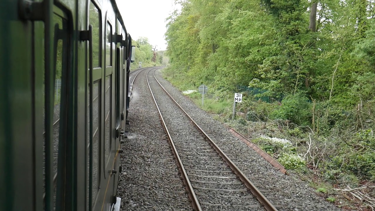 Great Northern Railway (Ireland) V Class Compound No 85 Merlin, Longford 9th May 2019