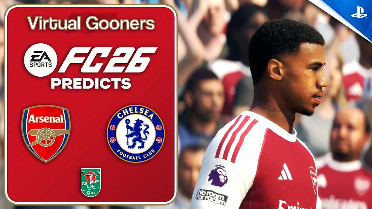 FC 26 | Arsenal vs Chelsea - Carabao Cup Semi-Final 25/26 (PS5 Gameplay)