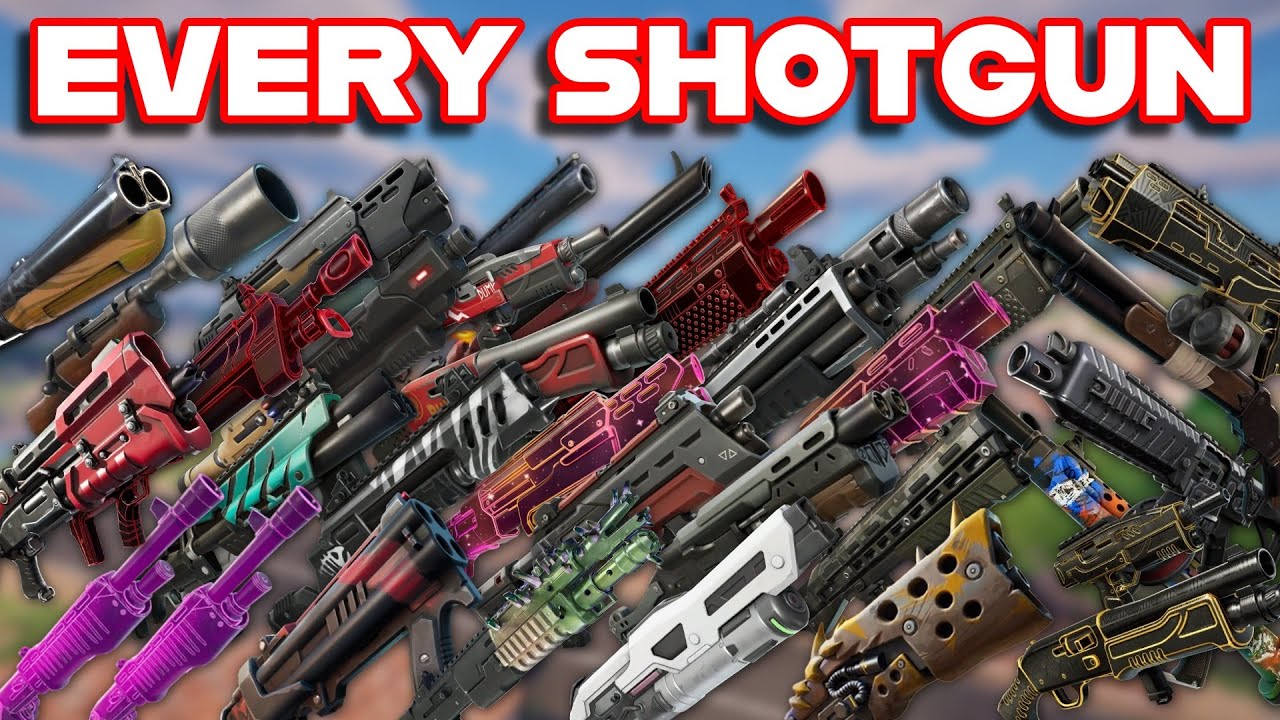 Ranking EVERY SHOTGUN In FORTNITE HISTORY From WORST To BEST