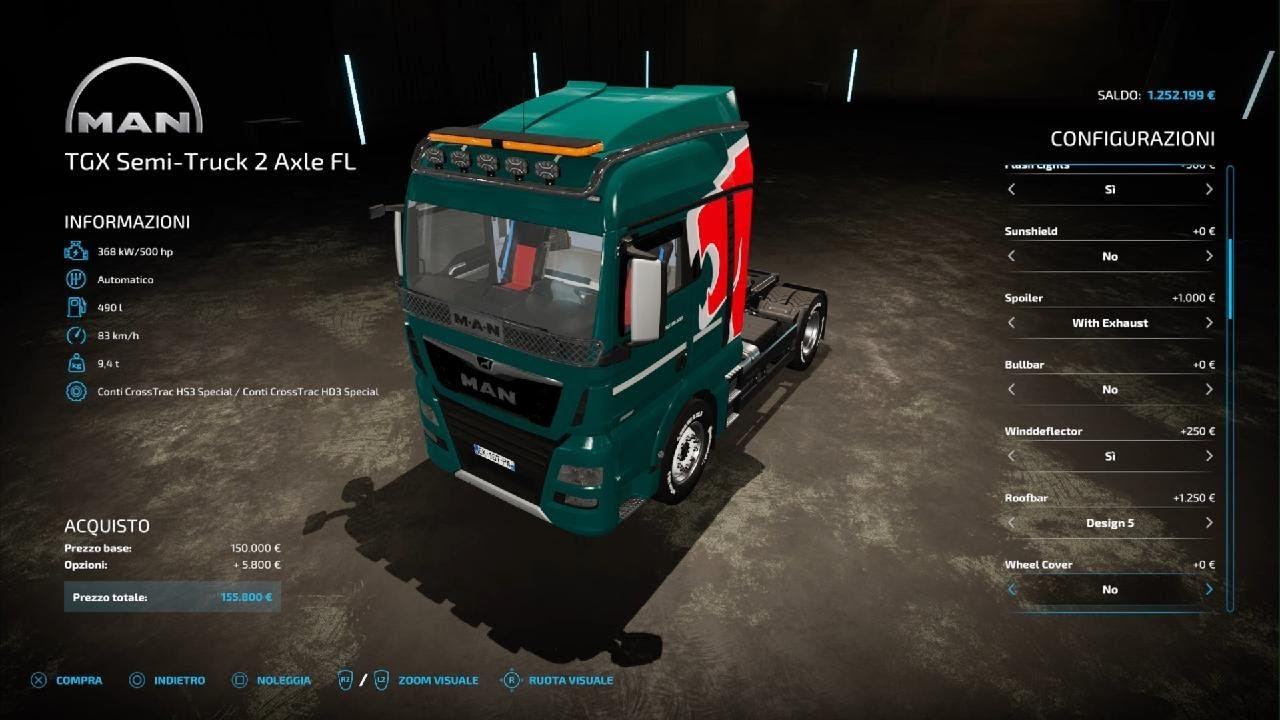Farming Simulator 22 Test Mod Man Truck Pack