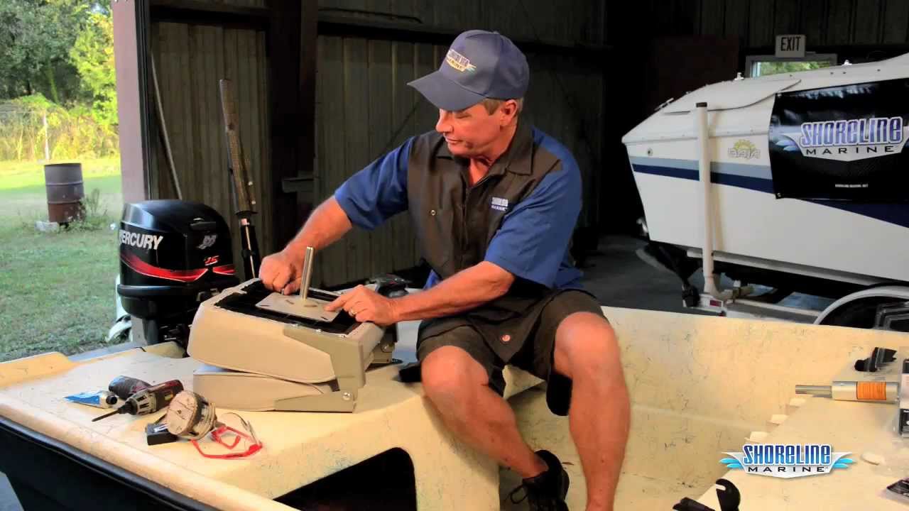 How to Install a Fishing Chair/Boat Seat