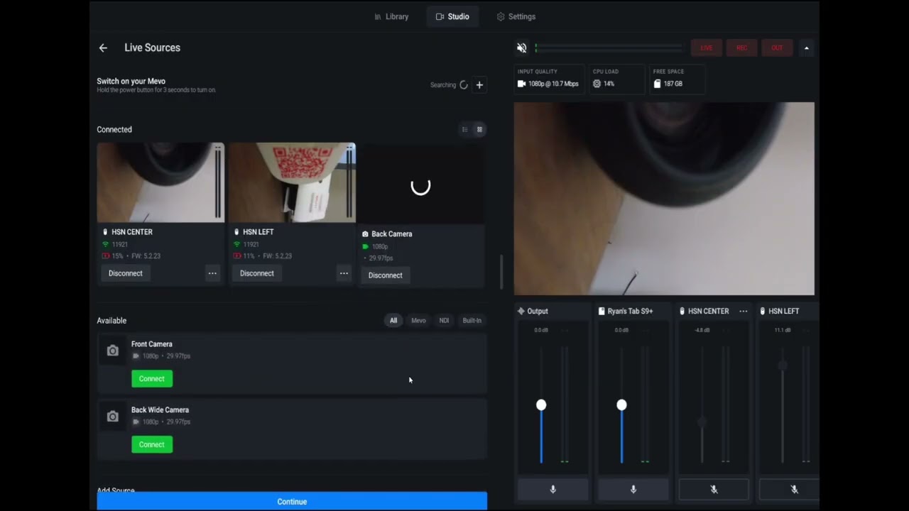 How to Connect Mevo Cameras to the New Mevo Multicam Studio App
