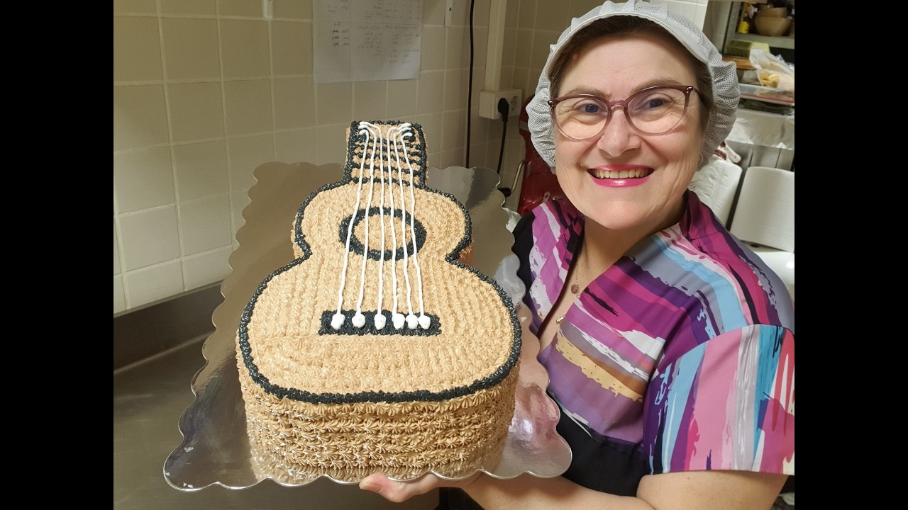Tarta Guitarra #Tutorial 