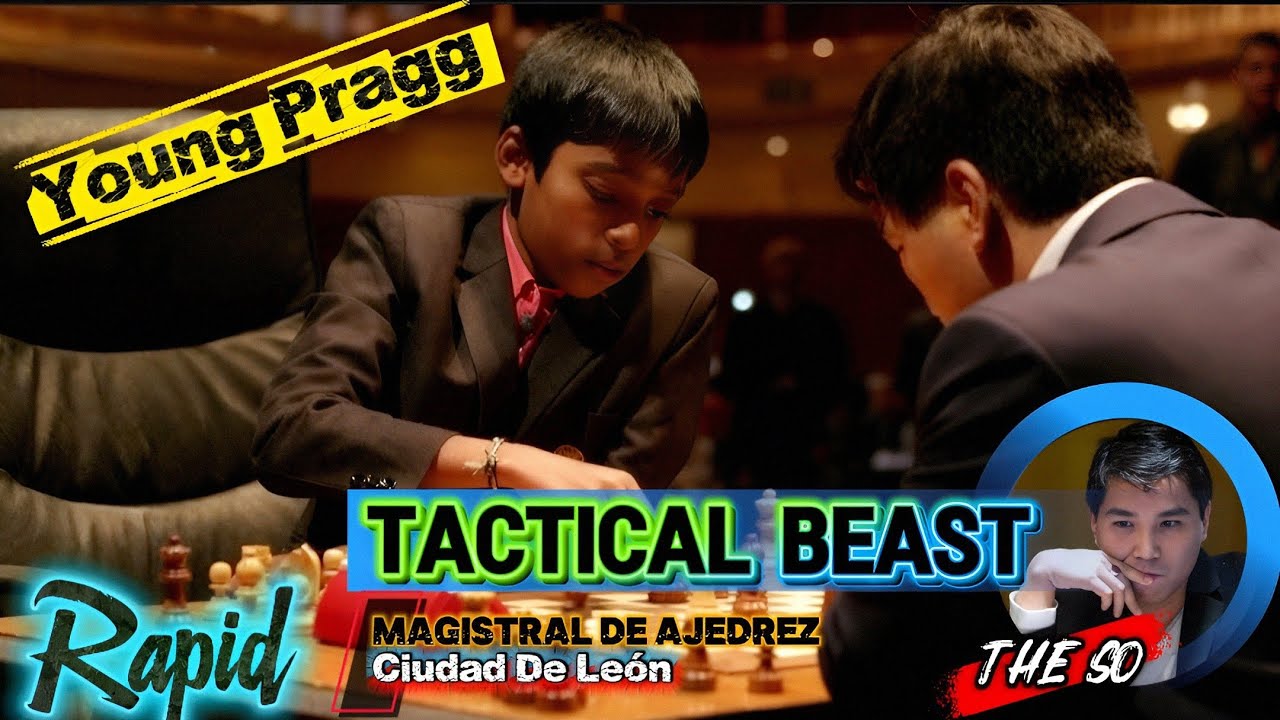 Wesley So Vs Praggnanandhaa || Rapid Chess - Magistral de Ajedrez 
