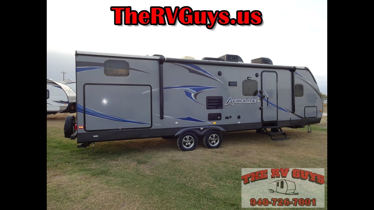 Family Friendly Bunk House 2013 Aerolite 315BHSS Sleeps 10 In Comfort!