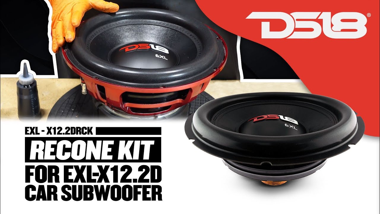 DS18 EXL-X12D RCK Recone Kit for EXL-X12 SUBWOOFER