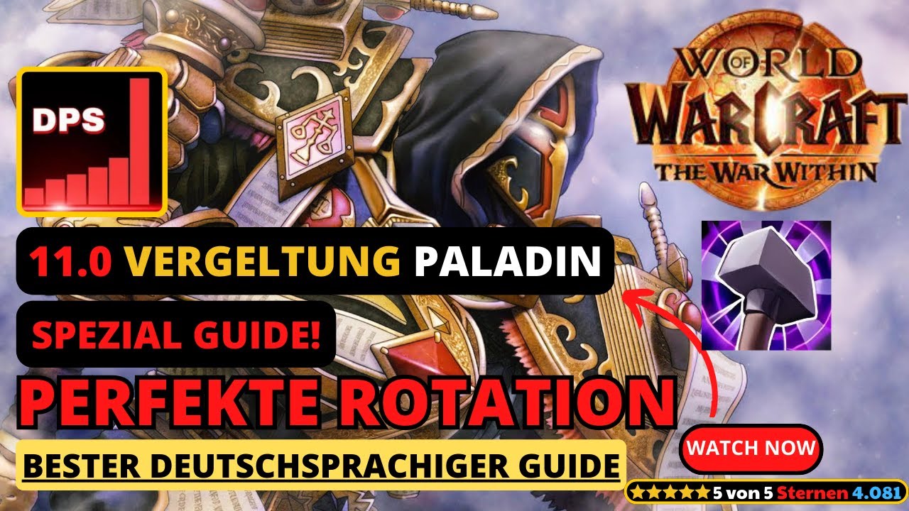 NEU! Patch 11.0 TWW Vergeltung Paladin Guide #thewarwithin  #wow #paladin