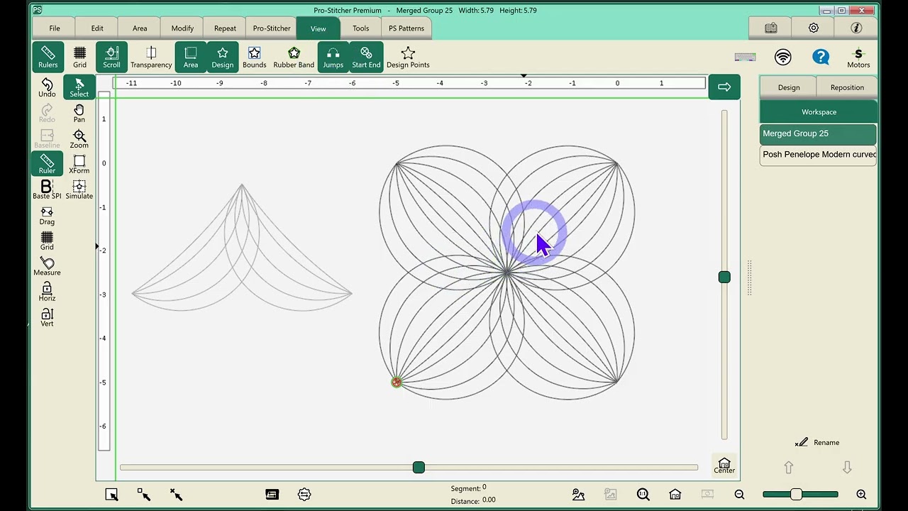How to connect 4 P2P designs to create a block design.