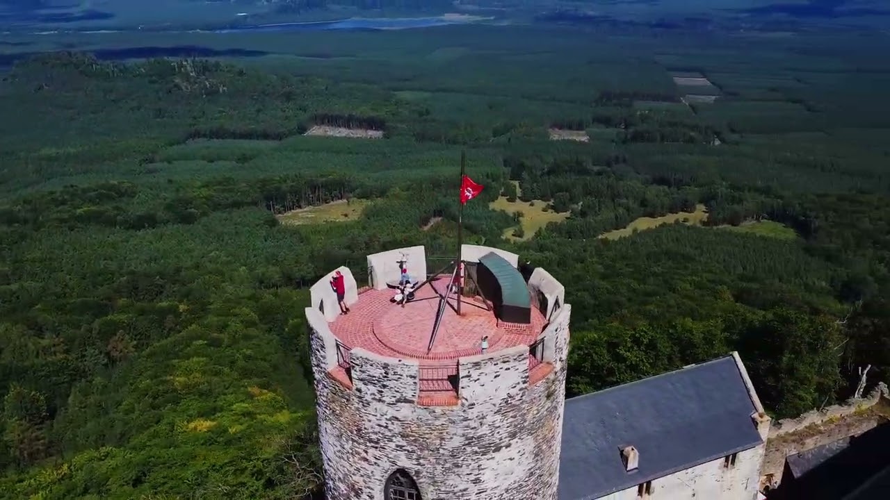 Bezdez Castle #czechrepublic #castlebezdez #bohemia #castle #czech #droneguyireland #djimini2