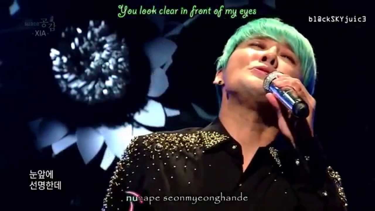 XIA Junsu - Loving You Keeps Me Alive LIVE @ EBS Space Empathy [han / rom / eng sub]