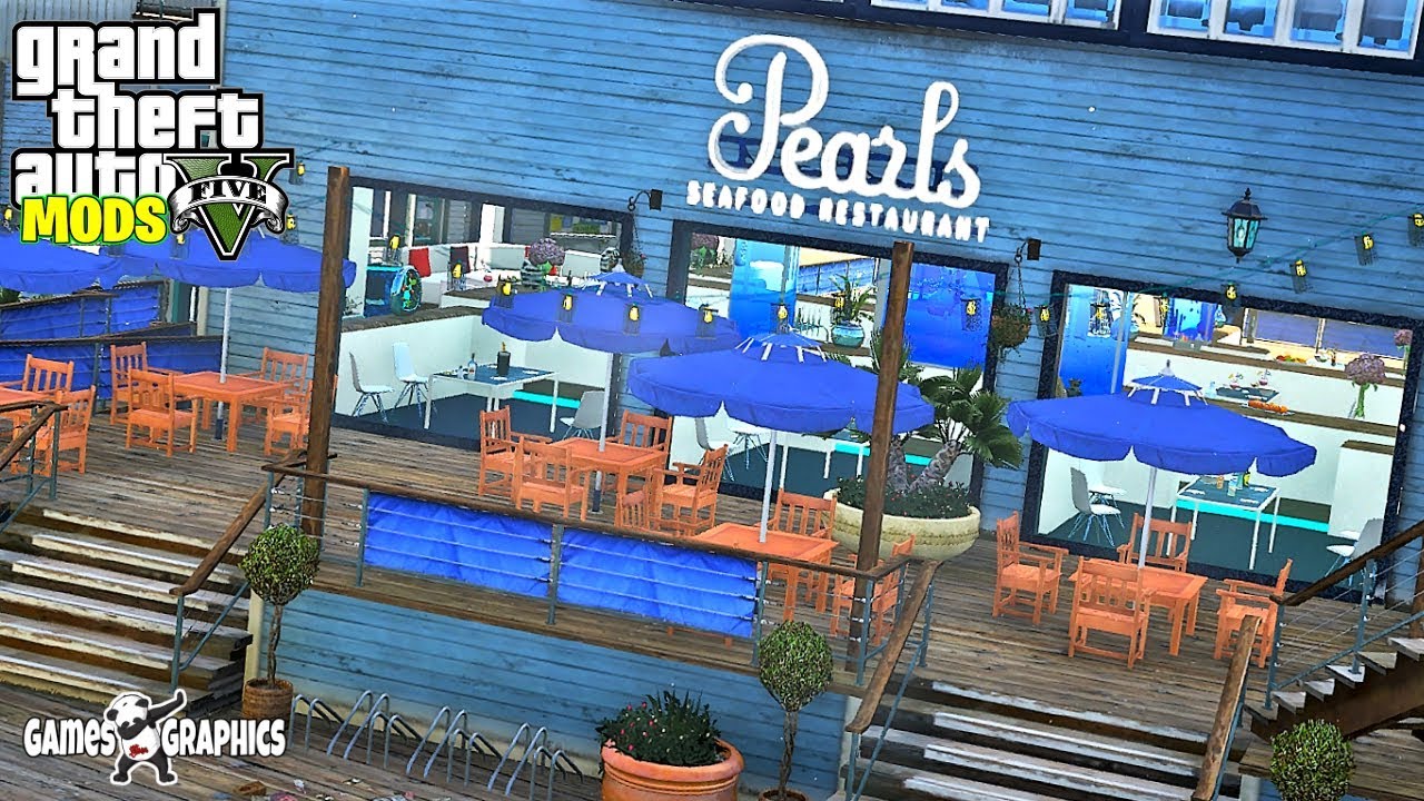 I BOUGHT PEARLS RESTAURANT!! (REAL LIFE MODS #79) GTA 5 MODS