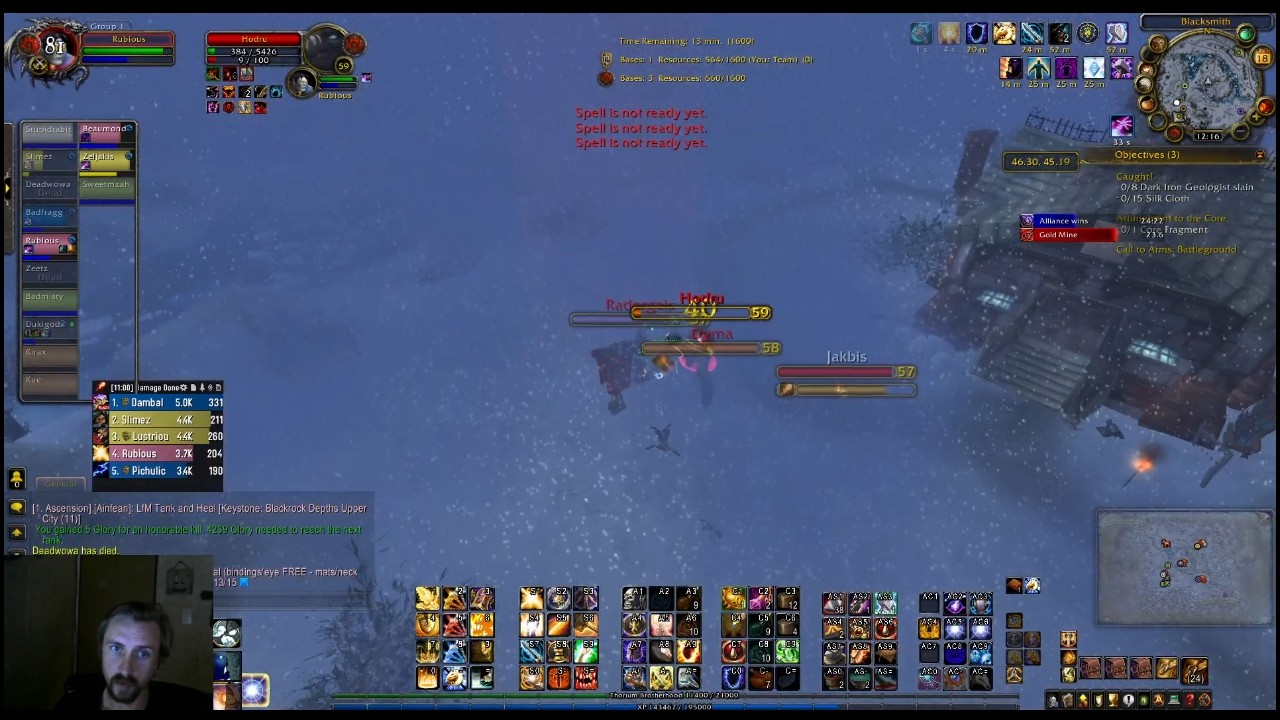 New Mystic Enchant build, Protection pally dmg---Rubious Lvl 57 pvp---Ascension Bronzebeard Gameplay