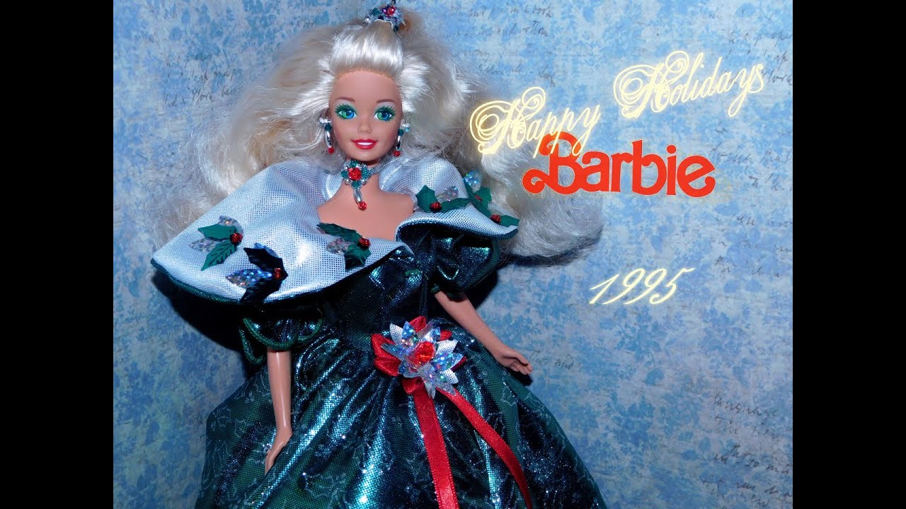 Привет из прошлого: Happy holidays Barbie 1995.