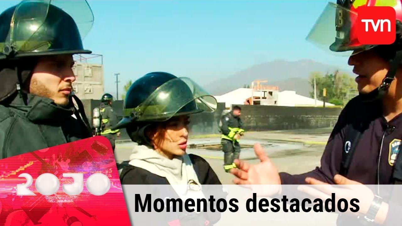 Geraldine y Rodrigo experimentaron el trabajo de bomberos por 24 horas | Rojo
