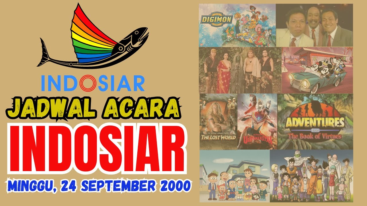 Program Indosiar Minggu, 24 September 2000