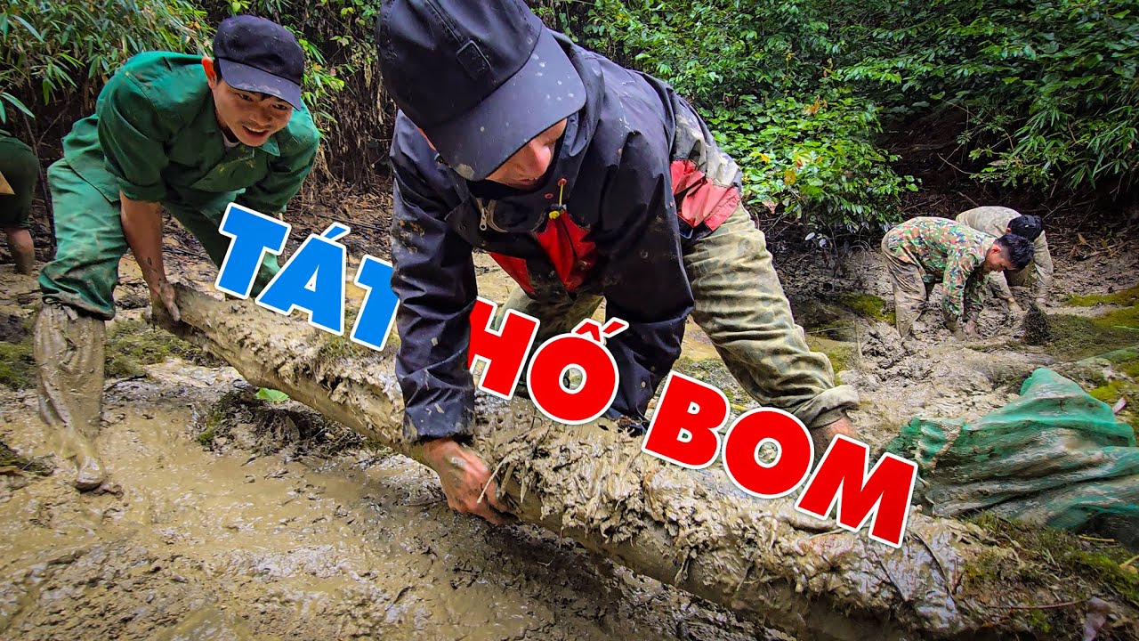 Tát Cạn Hố B.o.m Kiếm Được Nhiều Món Hay - Thợ Rừng