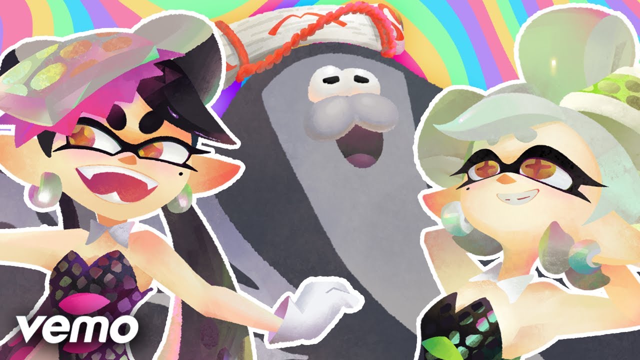 ♪ Liquid Sunshine 🎵 Caitlin Koi ft. @lazymonowo Lyric Video - Splatoon 3