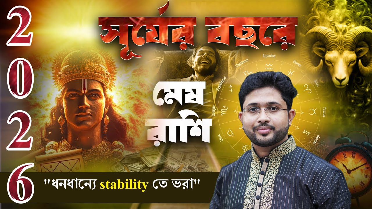 মেষ রাশি♈। Aries Sign 🐏। 2026 সালে মেষ রাশির prediction।