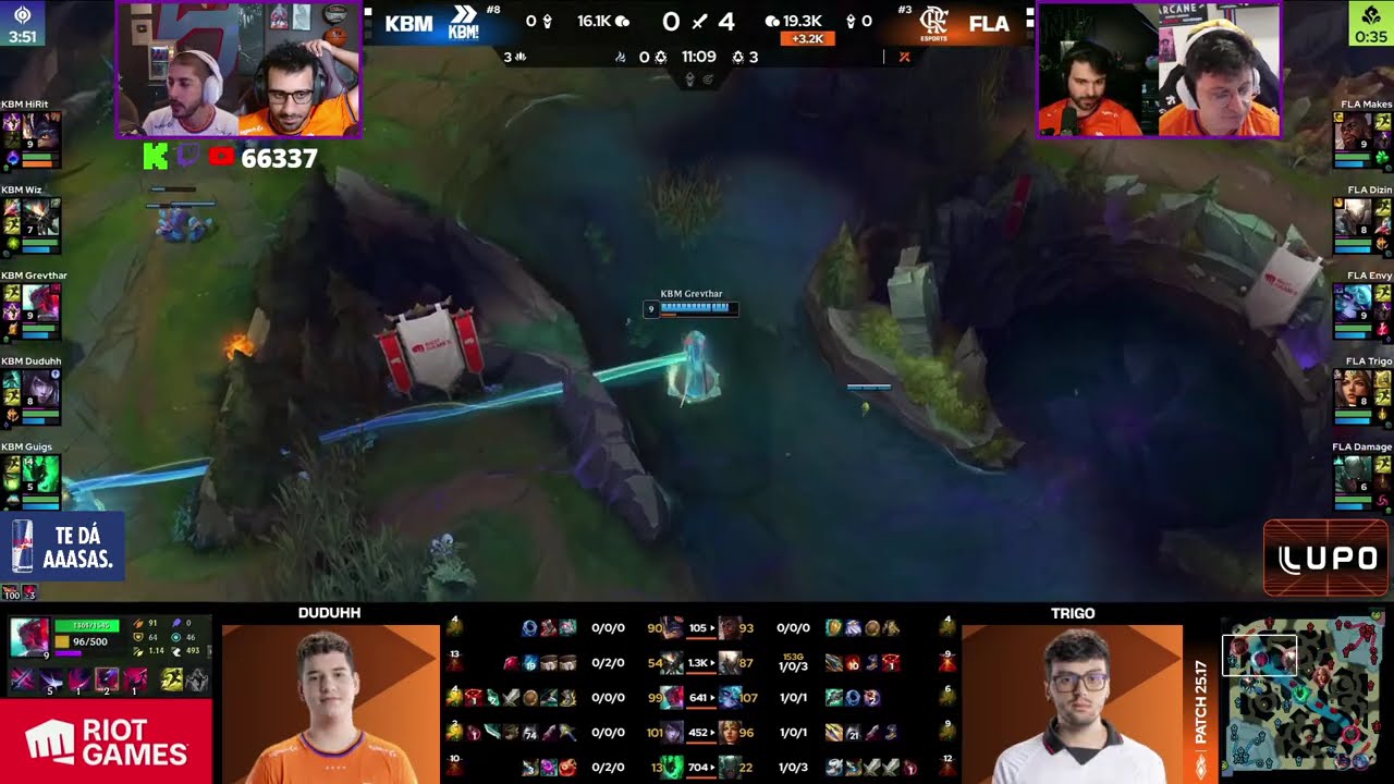 KBM IDL x FLA  | Jogo 4 - MD5 | Playoffs - Circuito Desafiante - 2025 | Ilha das Lendas