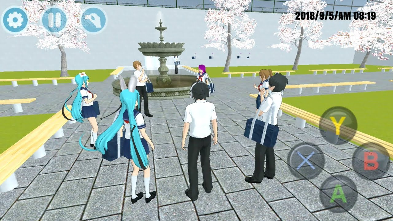 High School Simulator 2018 #2 - Japan High School Anime Game - Android Gameplay FHD