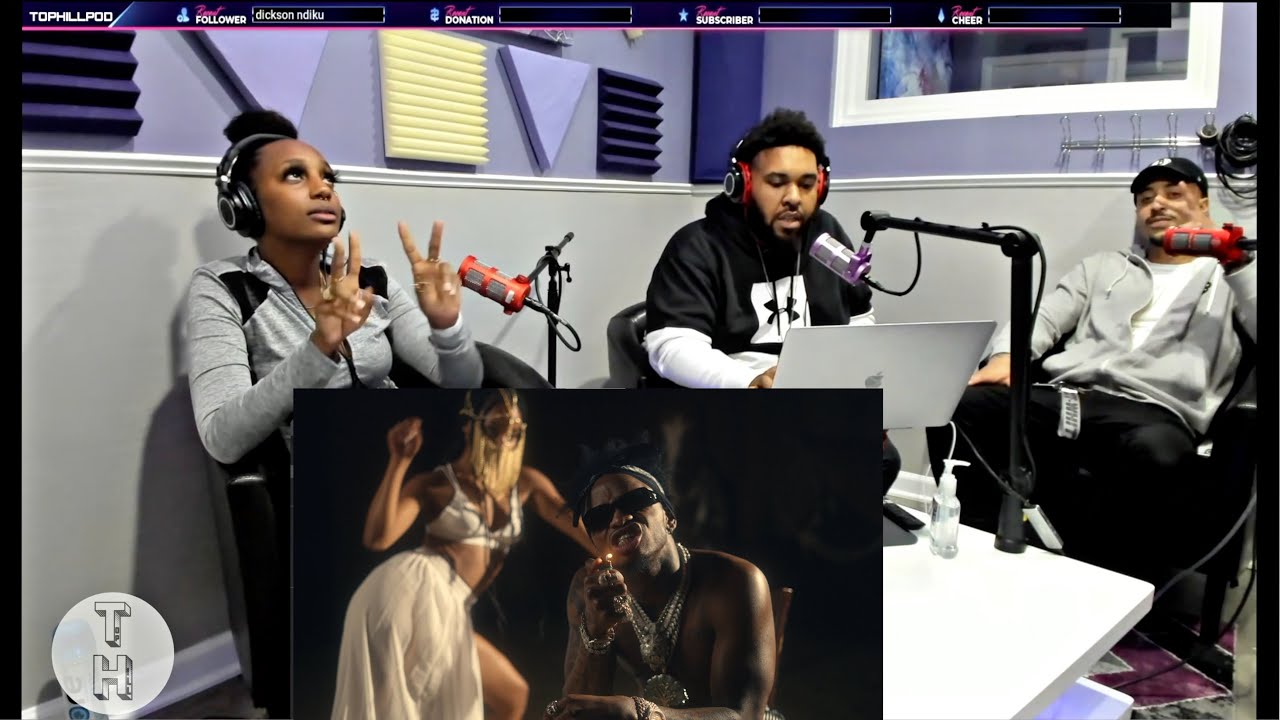 DIAMOND PLATNUMZ - GIDI (OFFICIAL TOP HILL REACTION VIDEO)