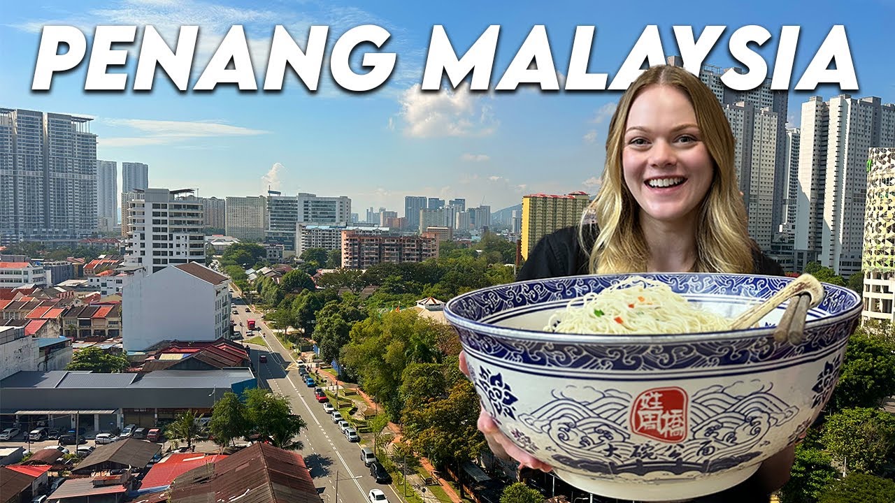 First time in Penang Malaysia 🇲🇾 Exploring George Town, trying food spots, best things to do & see!