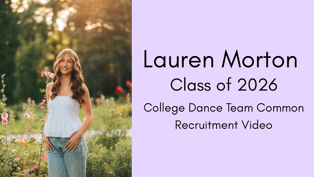 Lauren Morton Common Recruitment Video