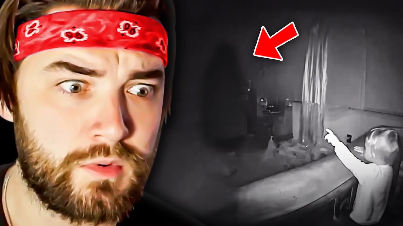 KingWoolz Reacts to SCARIEST GHOST VIDEOS OF THE YEAR!! | BizarreBub
