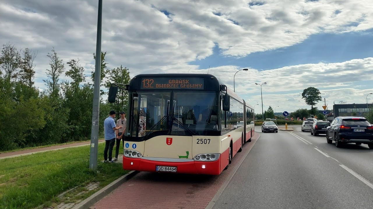Solaris Urbino 18 II #2507 [🚍132] GAiT Gdańsk ♪ ZF ♪