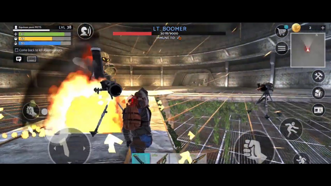 Tomorrow mmo nuclear quest Gameplay Fort havoc BOSS FIGHT L.T BOOMER EZZZZ