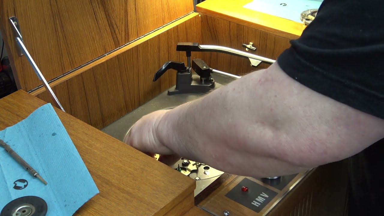 HMV Stereomaster Stereogram 2400 Pt 1 of 3 - Garrard 3000 turntable