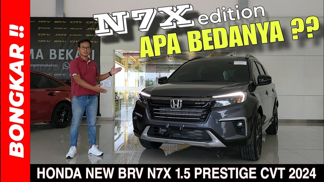Bongkar !! HONDA NEW BRV N7X 1.5 PRESTIGE CVT NON SENSING 2024 || Review Exterior & Interior Terbaru