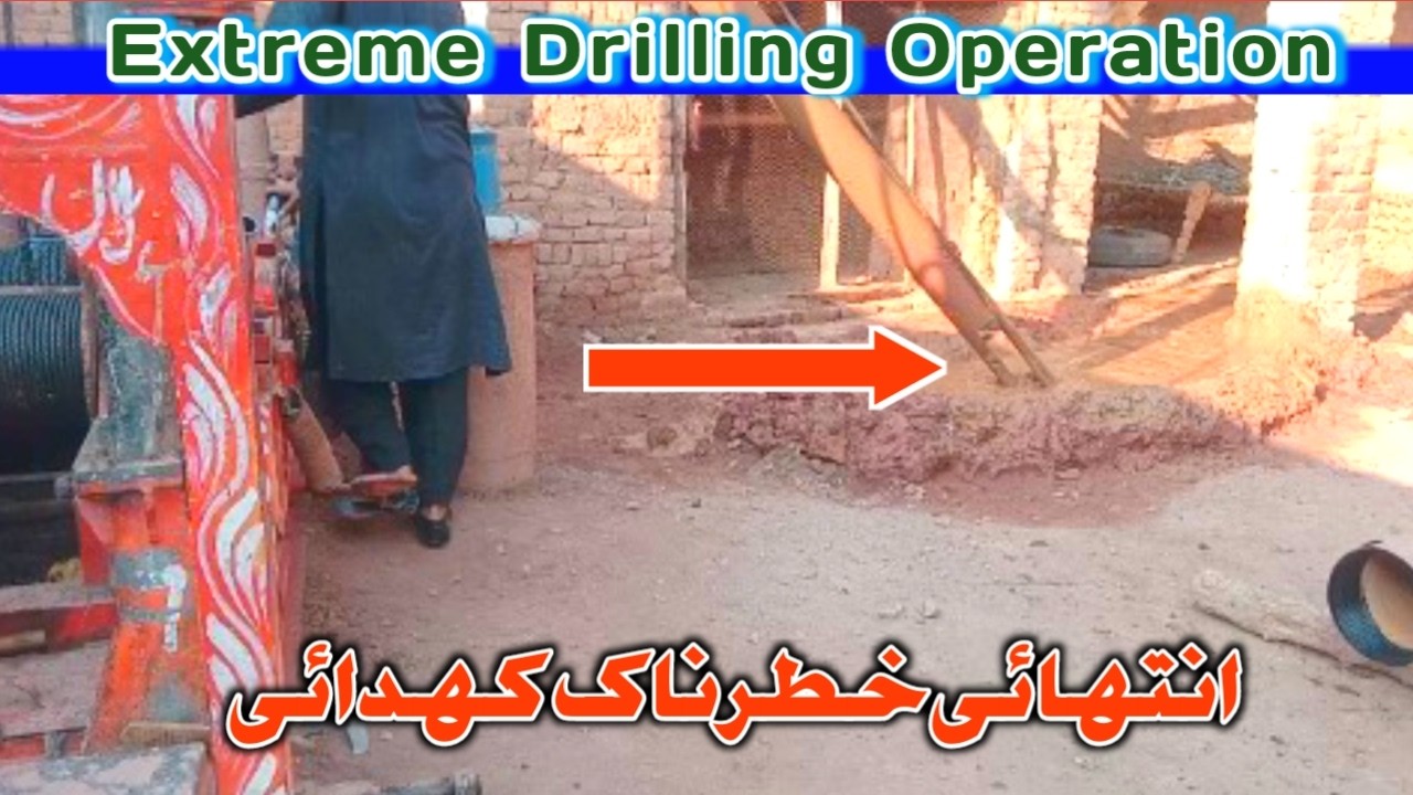 Deep Drilling Machine Emptying the Bucket — Incredible Work in Progress #boring #enginiring #engini