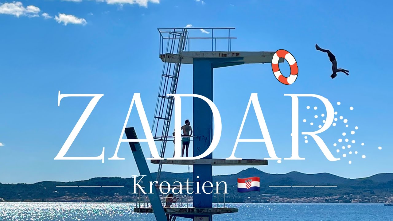 🇭🇷 ZADAR ☀️ spektakulärer Sprungturm, Pinienwälder 🌴 und malerische Strände 🌊 Küstenspaziergang