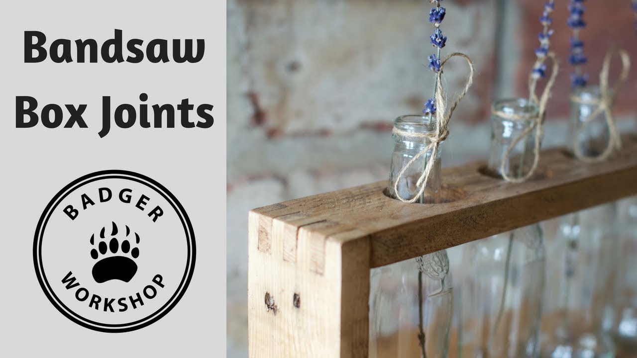 Bandsaw Box Joints