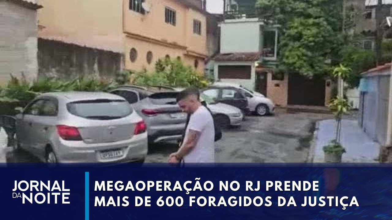 Polícia prende foragidos no Rio de Janeiro