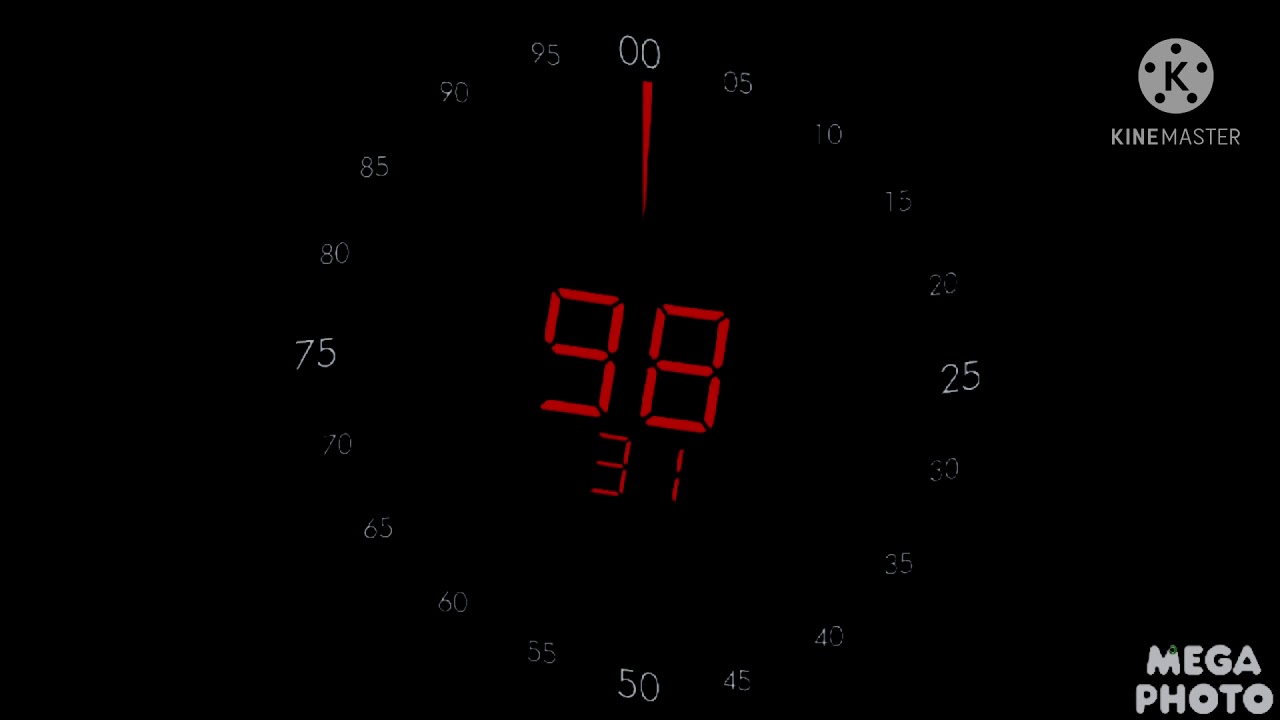 100 seconds countdown in G-Major 11700