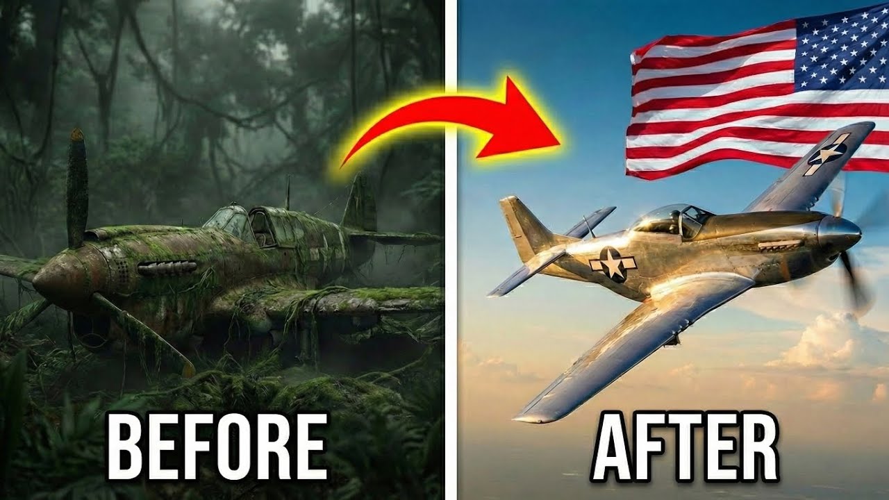 P-51 Mustang: From Jungle Wreck to King of the Sky - The Ultimate Restoration