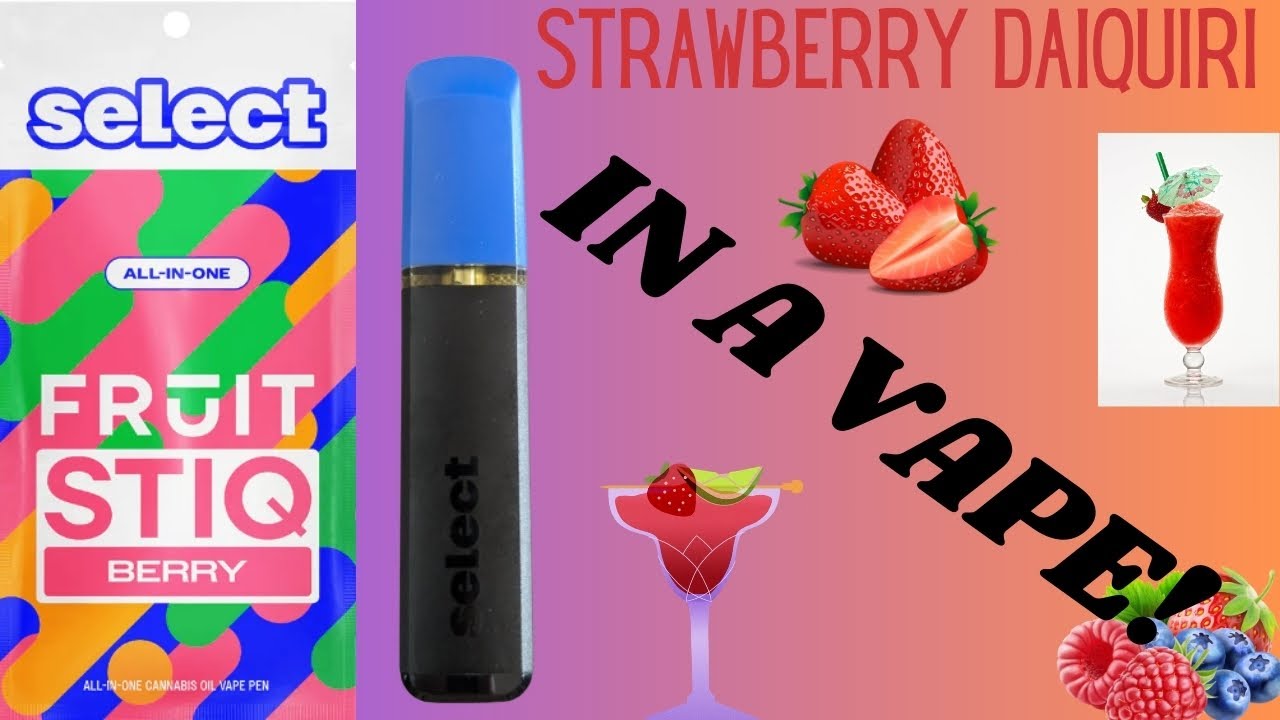 Curaleaf drops WHAT.....VAPES MADE WITH FRUIT!?!?!?! | Sweet Strawberry FRUIT STIQ