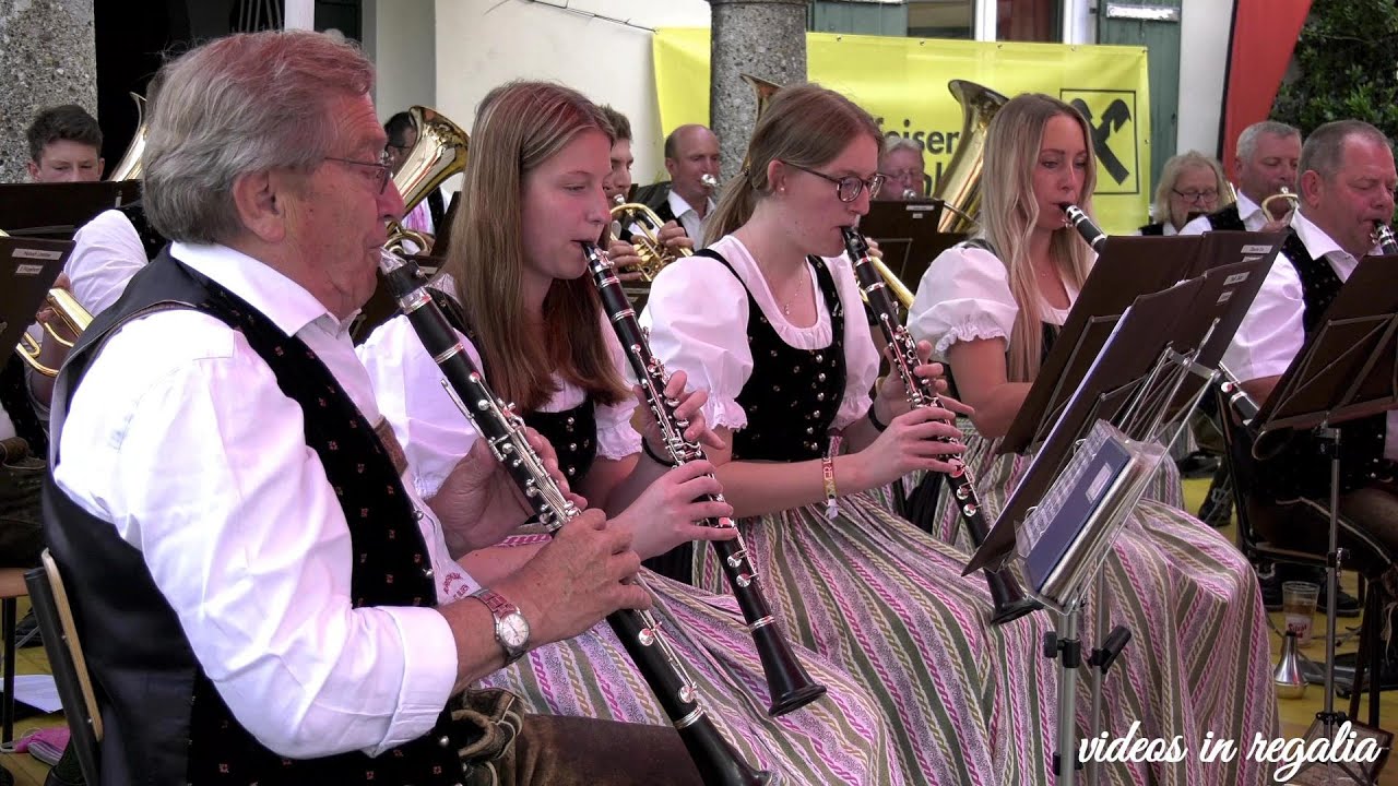 Bürgermusik St. Gilgen   --  Konzert am Dorffest 2023