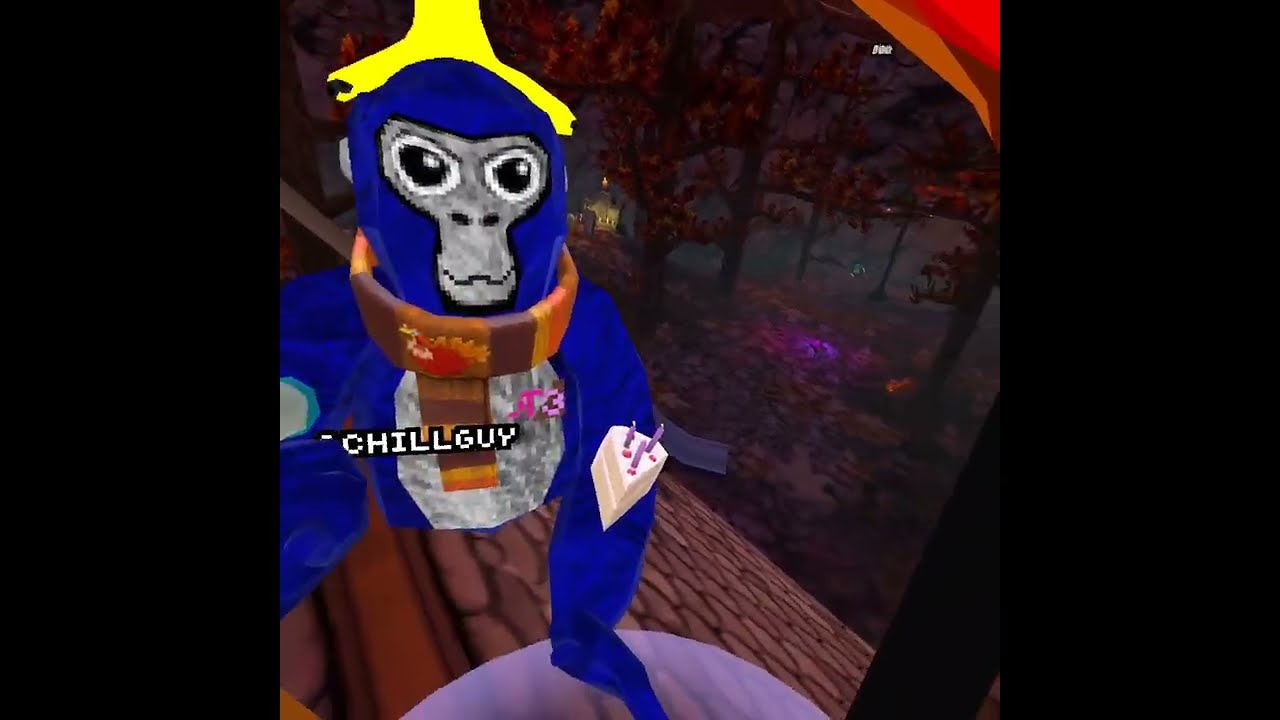 GORILLA TAG BUT I AM WEIRD IN FOREST. #gorillatag #trending #gtag #viral #subscribe 
