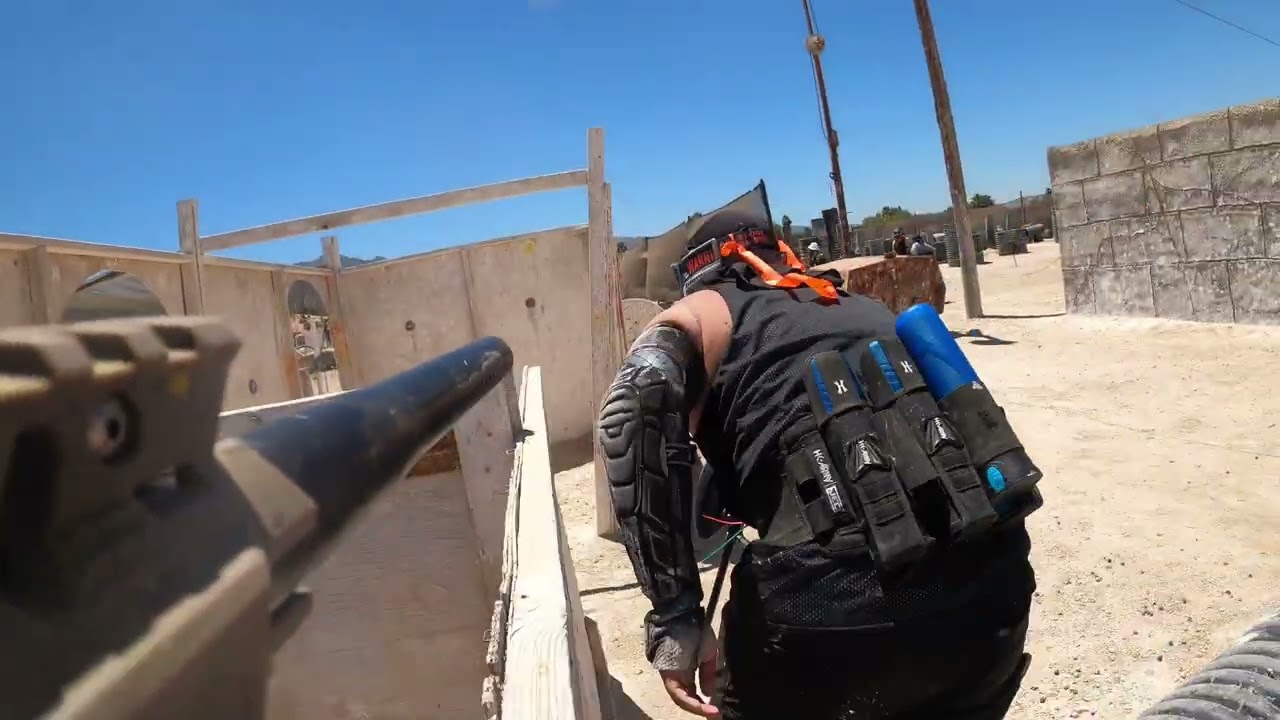 Jungle island paintball park Somalia field gameplay !!