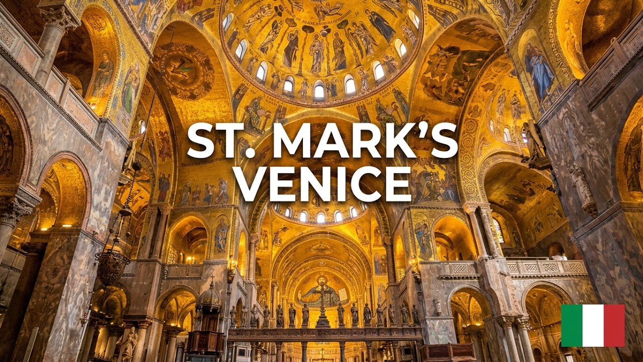 Venice St. Mark's Basilica - Pala d'Oro. Venice Italy.
