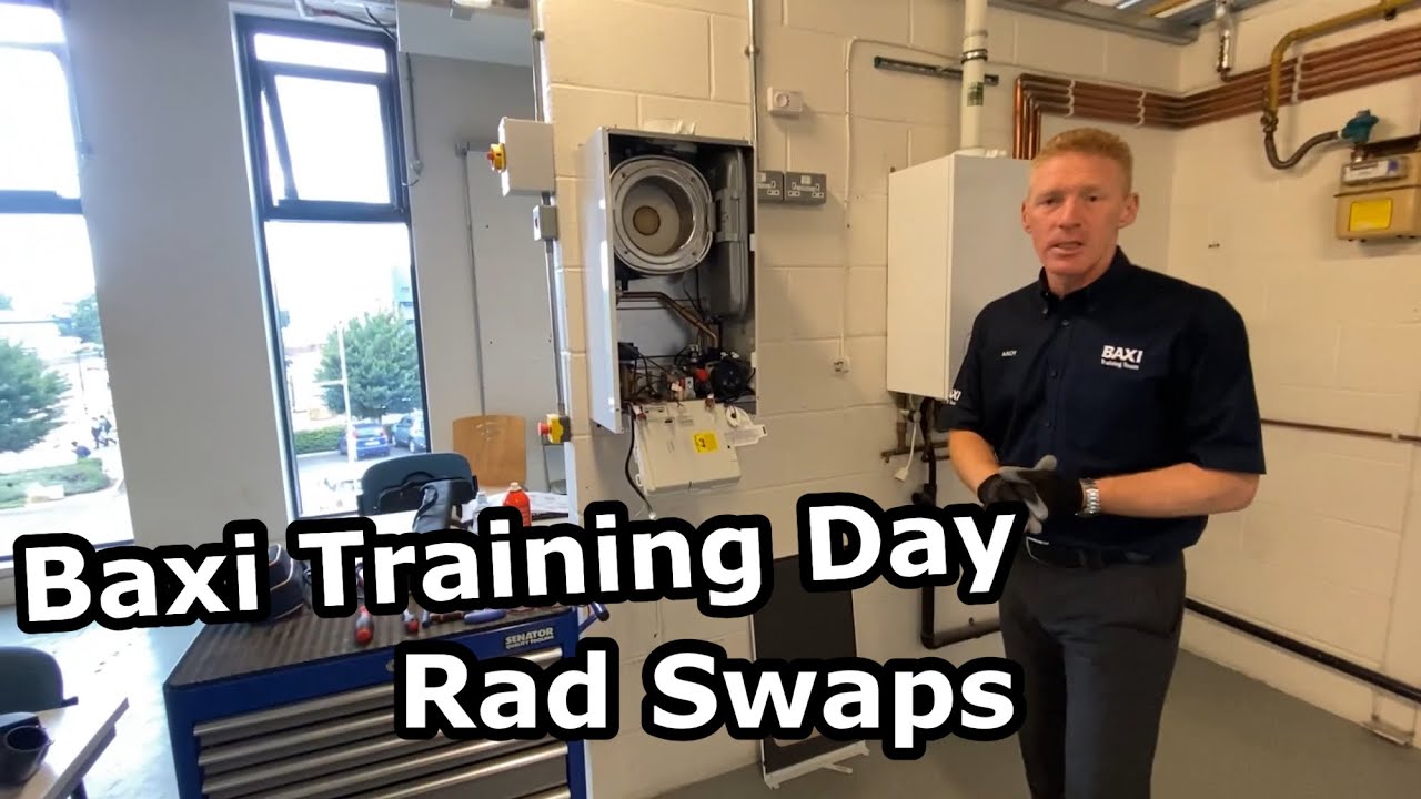BAXI TRAINING DAY @ Leeds Building College || Day 2 Day Plumbing Life || 053