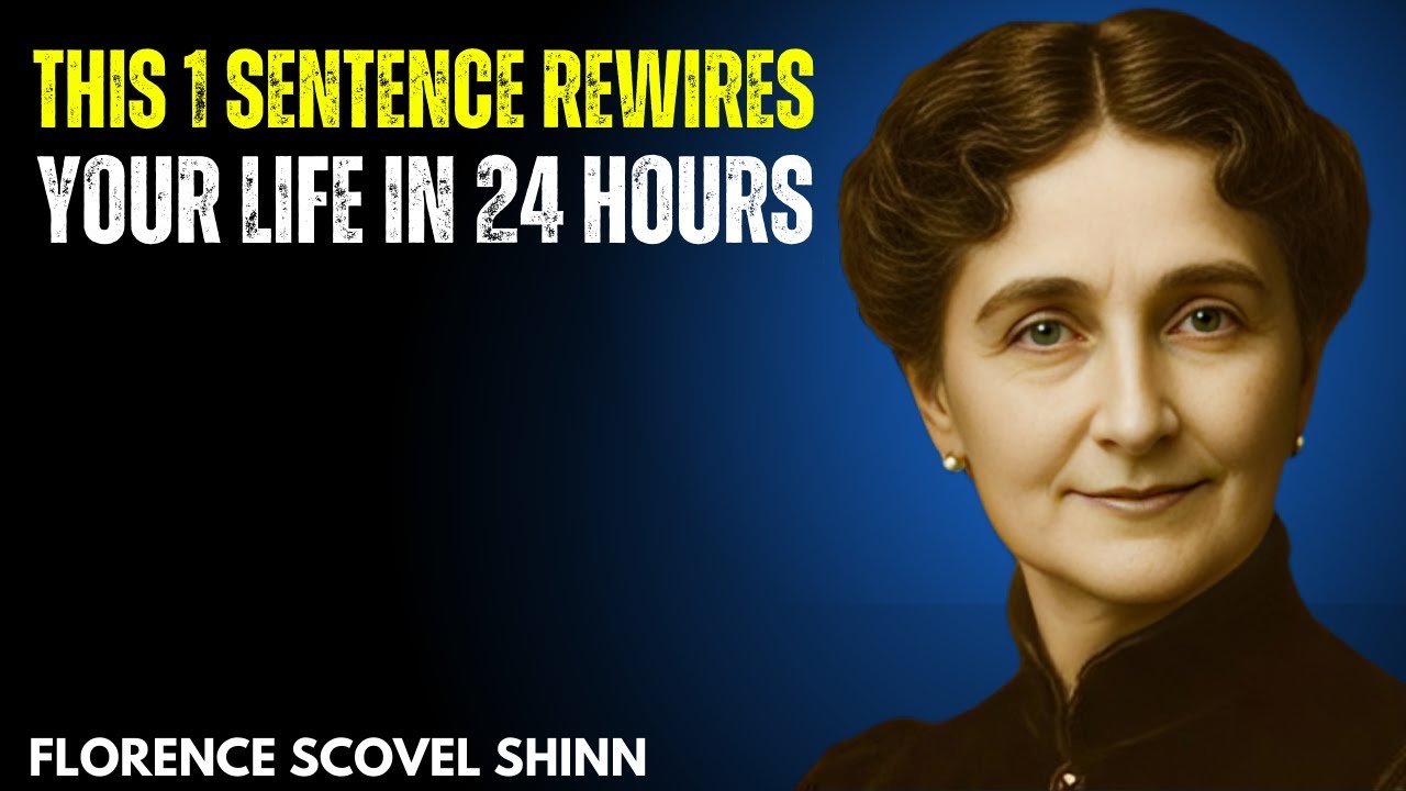 This 1 Sentence Rewires Your Life in&nbsp;24&nbsp;Hours : The Best Powerful &nbsp;Speech&nbsp;FLORENCE&nbsp;SCOVEL&nbsp;SHINN